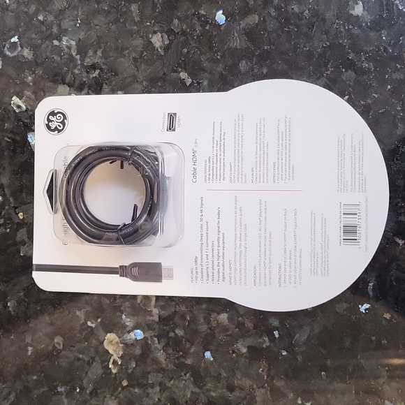 NIB HDMI Cable 6 Foot - Picture 2 of 3